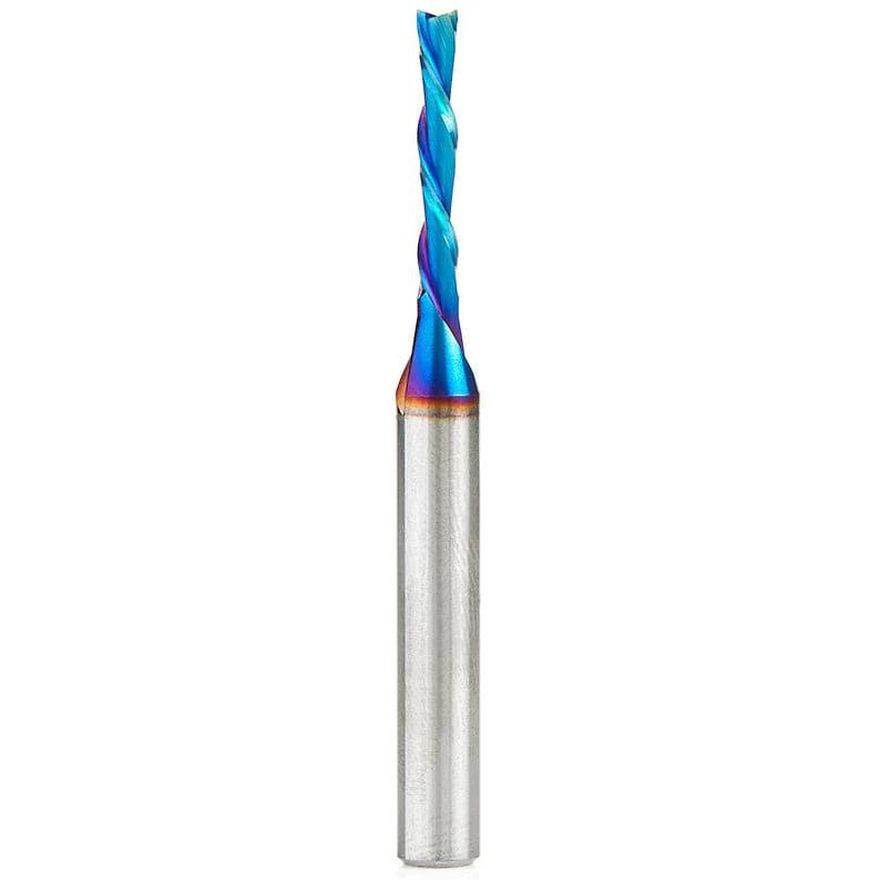 46225-K Spiral Plunge Down-Cut Router Bit 1/8 D" 13/16"CH 1/4"SH 2-1/2"OL